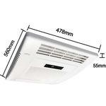 Ar Condicionado de teto para Motorhome 12.000 BTUS 220V 60Hz Fresh Air 3500