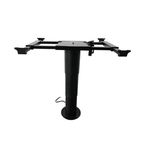 Base para Mesa de Metal com acionamento 12V Modelo JTS-2 Base PRETO Redondo