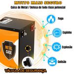 Bateria de fosfato de ferro e lítio LiFePO4 12V 150Ah - Marca ECO WORTHY