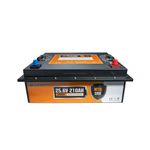 Bateria de fosfato de ferro e lítio LiFePO4 24V 210Ah - Marca ECO WORTHY