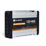 Carregador DCDC 12V 40A para carga de bateria MPPT integrado Marca Eco Worthy