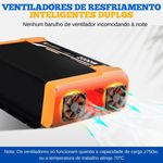 INVERSOR DE ENERGIA ONDA PURA 2000W OFF GRID DE 12V PARA 220V MARCA ECO WORTHY
