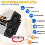 INVERSOR DE ENERGIA ONDA PURA 3000W OFF GRID DE 24V PARA 220V MARCA ECO WORTHY