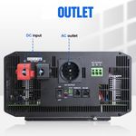 INVERSOR DE ENERGIA ONDA PURA 3000W OFF GRID DE 24V PARA 220V MARCA ECO WORTHY