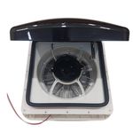 Claraboia de teto 280x280 ventilador ou exaustor 3 velocidades sem led