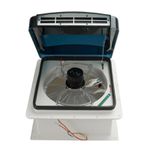 Ventilador de Teto com Claraboia Hélice 3 Velocidades AUTOMATICA 12V Modelo: VENTILADO com grade 350x350