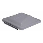 Capa de protecao para claraboia modelo estrutura aluminio cor Branco - 350x350 modelo HG
