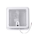 Claraboia De Teto com ventilacao 1 Vel. Tampa cor Branco - Teto 30-60mm - 280X280