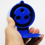 CONECTOR DE ENERGIA PARA TRAILER MODELO 32A COR AZUL