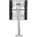Suporte externo para fixar abertura porta tulha CROMADO SILVER