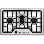 Fogão 3 bocas com acendimento 12V cor cinza para trailer e motorhome Modelo Steel - FGH4ZSA-SS FURRION