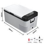 Geladeira Automotiva TOP25 - 12/24V -25L - TOP RV