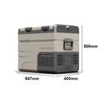 Geladeira Automotiva TOP45D - 12/24V -45L - DUAL ZONE - TOP RV