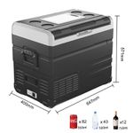 Geladeira Automotiva TOP55 - 12/24V -55L - TOP RV