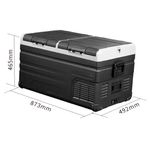 Geladeira Automotiva TOP75 - 12/24V -75L - TOP RV