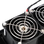 Grade de ventilação quadrado 1 vel. 12V- Branco
