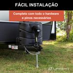 MACACO NÃO MANUAL DE ACIONAMENTO 12V JACK BLACK PARA SUSPENDER EIXO MARCA LIPPERT MODELO 285318