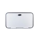 Porta Tulha de Acesso Externa com Fechadura para Trailer Tamanho 600X800 - Abertura Para Baixo LOCK5