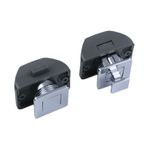 Fechadura Para Moveis Modelo Push Lock Cor CROMO modelo QUADRADO