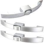 Fechadura Para Moveis Modelo Cor Prata Fosco Grande 160mm