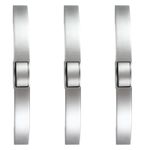 Fechadura Para Moveis Modelo Cor Prata Fosco Grande 160mm