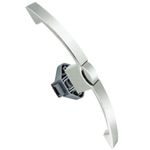 Fechadura Para Moveis Modelo Cor Prata Fosco Grande 160mm