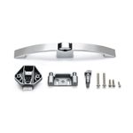 Fechadura Para Moveis Modelo Cor Prata Fosco Grande 160mm