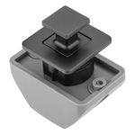 Fechadura Para Moveis Modelo Push Lock Cor Preto modelo quadrado