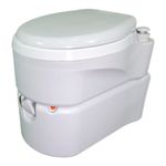 Sanitario Cassete Slim Ceramica Misto - Completo com entrada de agua por bomba - TOP RV