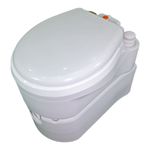 Sanitario Cassete Slim Ceramica Misto - Completo com entrada de agua por bomba - TOP RV