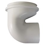 Cotovelo de plástico para instalacao sanitario standard