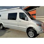 Toldo para motorhome ou trailer - Cassete de Teto 4.000mm - Toldo Cinza - Braço Branco - Marca RoofPro