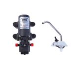 TORNEIRA DE AGUA COM ACIONAMENTO 12V GIRO 360 COR CROMO - MODELO FA12V
