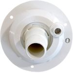 Acessorio para tubo sendo Adaptador de entrada de agua por gravidade cor branco Valterra A01-2003