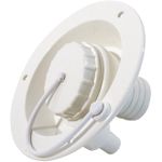 Acessorio para tubo sendo Adaptador de entrada de agua por gravidade cor branco Valterra A01-2003
