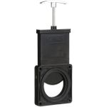 Valvula para escoatamento utilizado em sistema de banheiro para motorhome 3" manual modelo Valterra T1003VPM