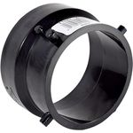 Acessorio para tubo sendo Adaptador de mangueira reta de plastico Valterra T1029-2 preto 3"