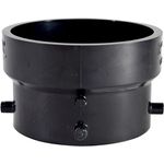 Adaptador de mangueira reta de plastico Valterra T1029-2 preto 3"