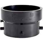 Adaptador de mangueira reta de plastico Valterra T1029-2 preto 3"
