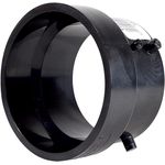 Adaptador de mangueira reta de plastico Valterra T1029-2 preto 3"