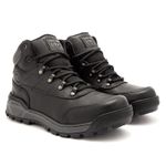 Bota Cano Curto Track Said Detroid Couro Legitimo Preto