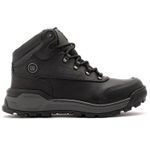 Bota Cano Curto Track Said Detroid Couro Legitimo Preto