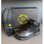 Bota Cano Curto Track Said Detroid Couro Legitimo Preto
