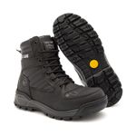 Bota Motociclista Track Said Couro Legítimo Antiderrapante Preto