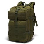 Mochila Tática Multi- funcional Impermeável 50 Litros - Verde selva