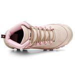 Bota Feminina Chicago - Saara /Rosa Coturno em Couro Legìtimo com C.A. 50.885 - Power Girl