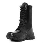 Coturno Troller Couro Legítimo - Com Ziper Palmilha Ultra Macia