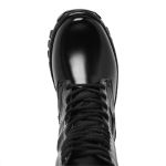 Coturno Troller Couro Legítimo - Com Ziper Palmilha Ultra Macia