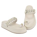 Papete Feminina Isis Off White