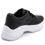 Tenis Feminino Preto Casual Sneaker Urban Blogueira Virginia